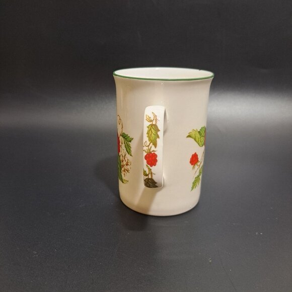 Roy Kirkham Raspberry Fruit Garden Bone China Mug AS IS - Picture 4 of 11